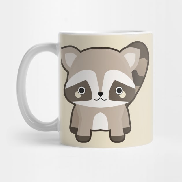 Kawaii Raccoon by KawaiiNir